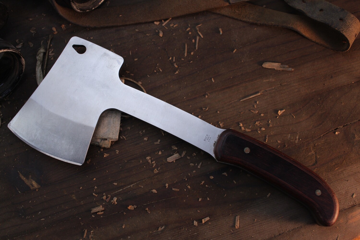 Buck Classic Compadre 106 Hatchet / Rosewood / Satin 440 ( Pre Owned )