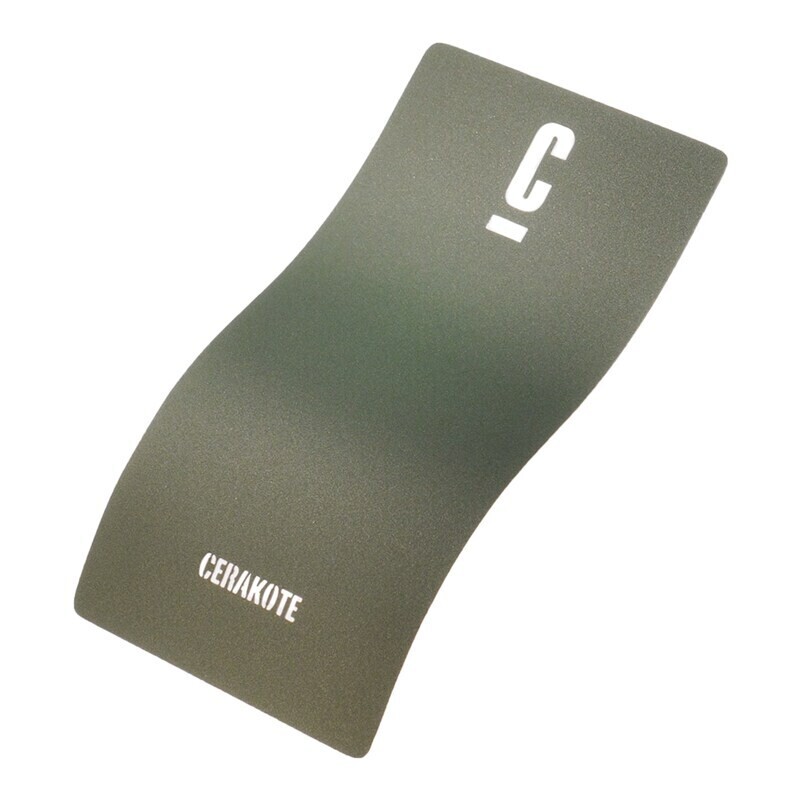 Spyderco Paramilitary 2 Charcoal Green Cerakote G-10 Scales