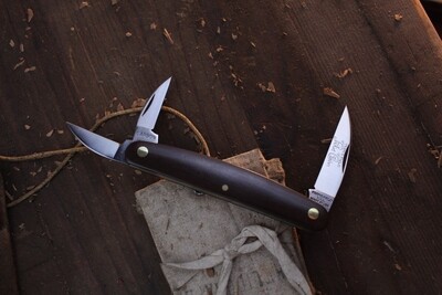 Great Eastern Cutlery F&amp;F #62 Pocket Carver Slipjoint Folder / Rosedale Richlite / Satin 1095 ( Pre Owned )