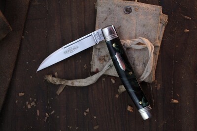 Great Eastern Cutlery Tidioute #13 Whip 2.9" Slipjoint Folder / Hummingbird Acrylic / Satin 1095 ( Pre Owned )