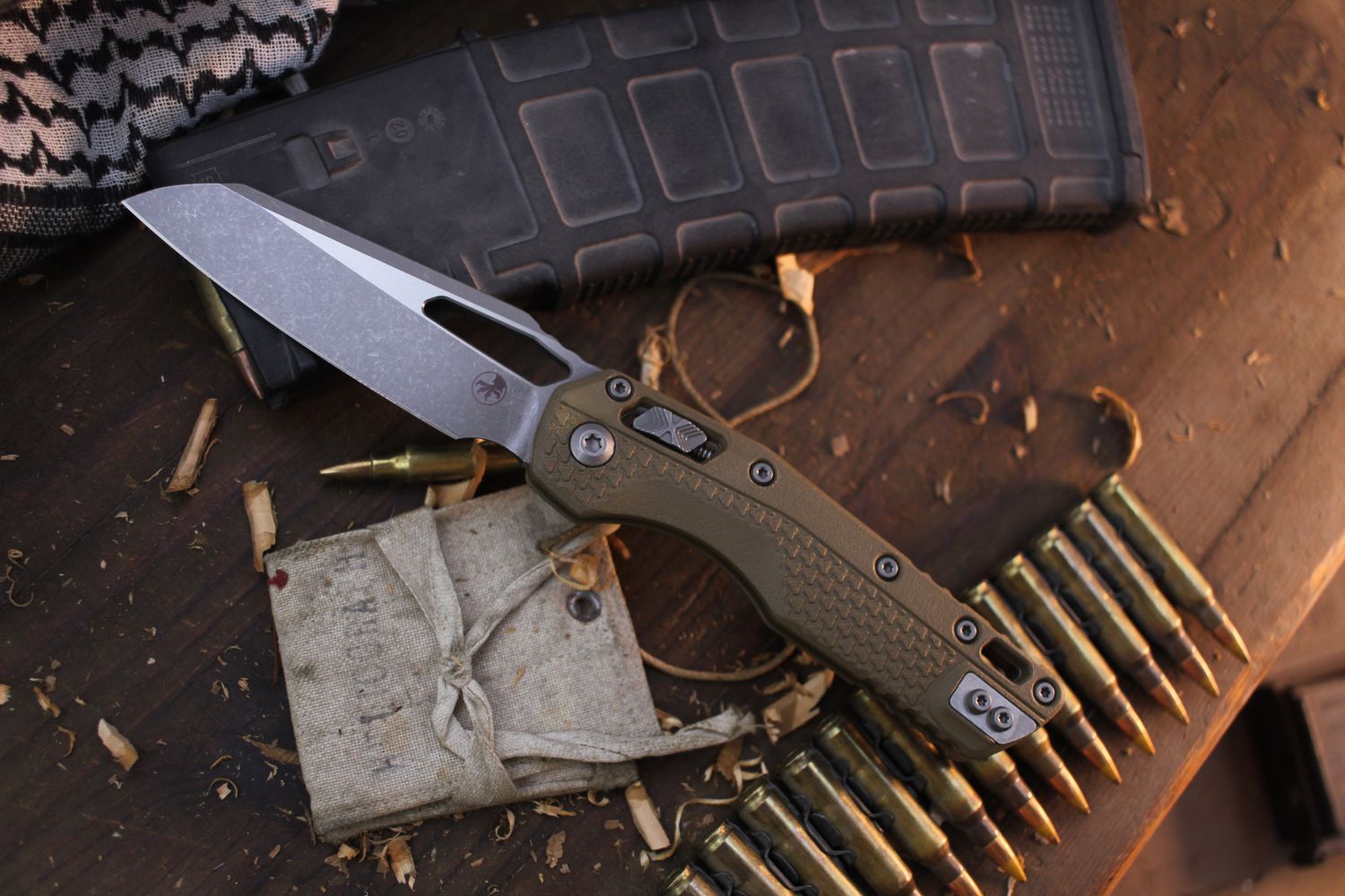 Microtech MSI 3.88&quot; RAM-LOK Folder / Flat Dark Earth Polymer / Apocalyptic M390MK