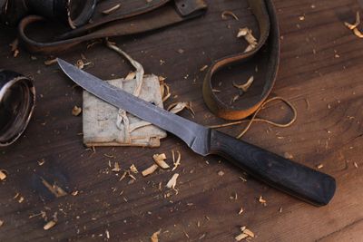Due South Knives 6” Boning Knife / Black Micarta / Acid Washed 440C
