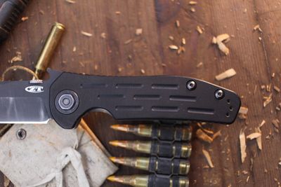 Zero Tolerance 0620 Emerson 3.6" Wave Hook Folder / Black G-10 / Black Elmax Tanto ( Pre Owned )