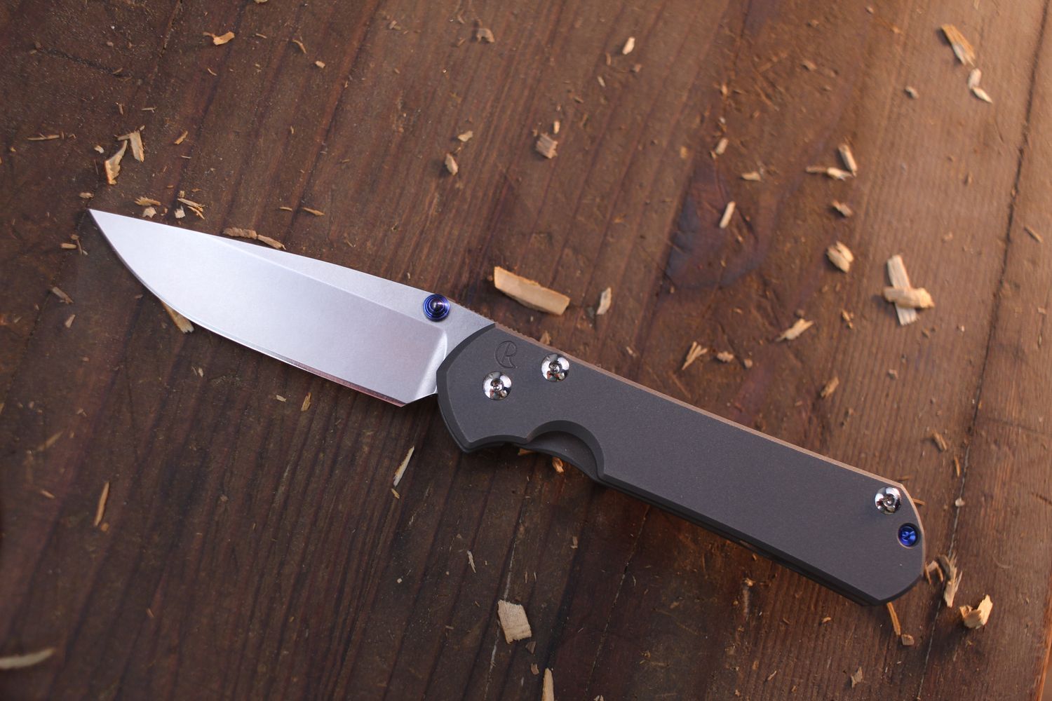 Chris Reeve Small Sebenza 31 2.99&quot; Folding Knife / Titanium / Stonewashed Magnacut ( Pre Owned )