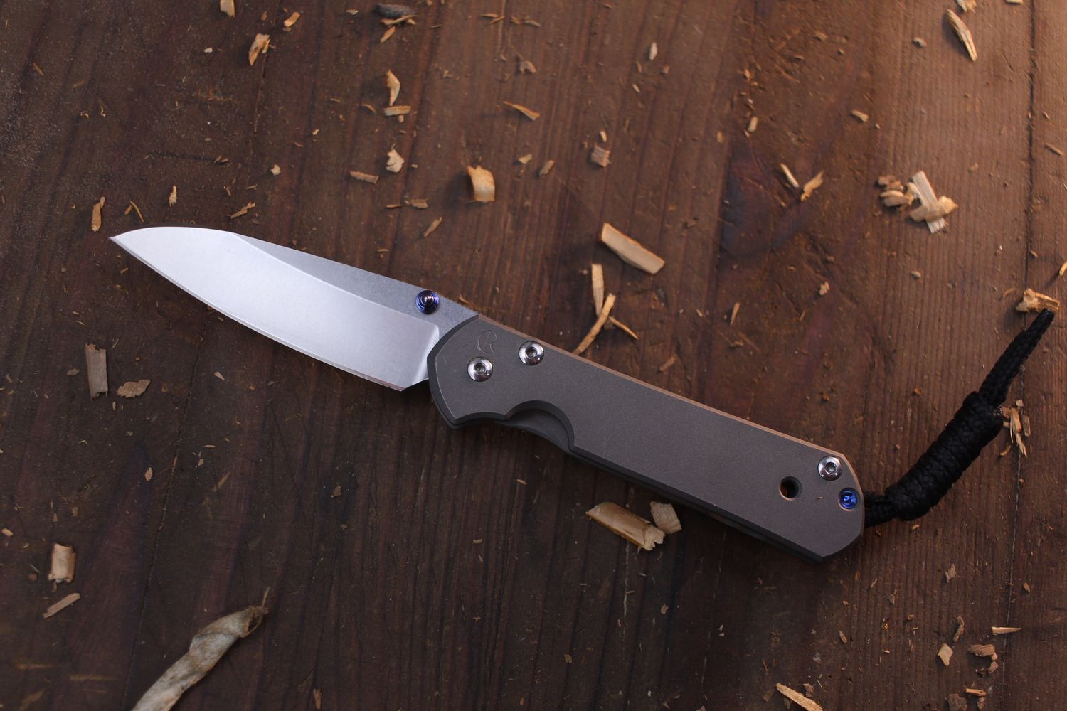 Chris Reeve Small Sebenza 21 Insingo 2.94&quot; Framelock Folder / Beadblasted Titanium / Stonewashed S35VN ( Pre Owned )