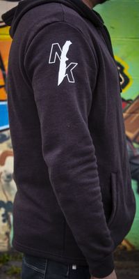 Northern Knives X ColorfulFilth - Hunting, Fishing, Cooking, Killing Pullover Hoodie / Black /