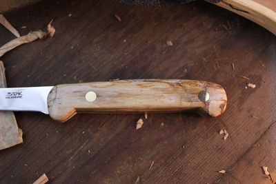 3DK Limited Edition Fisher 8&quot; Fillet Knife, Alaskan Petrified Wood