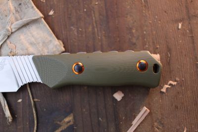 Benchmade Raghorn 4" Fixed Blade Hunter / OD Green G-10 / Stonewashed S30V ( Pre Owned )