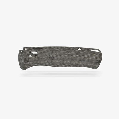 Flytanium Bugout Crossfade Black Canvas Micarta Scales