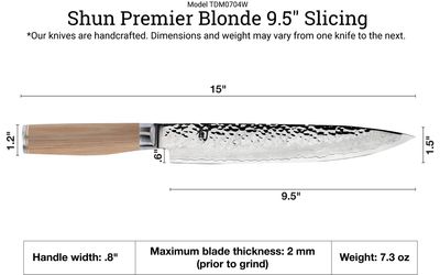 Shun Premier Blonde 9.5" Slicing