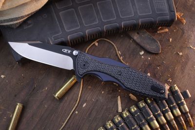 Zero Tolerance 0393 Hinderer 3.5&quot; Framelock Flipper / Titanium &amp; G-10 / Two-tone 20CV (Pre-Owned)