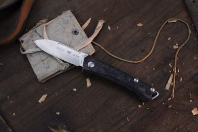 Buck Legacy Collection 250 Saunter 2.5” Slipjoint Folder / Marbled Carbon Fiber / Satin S35VN ( Pre Owned )