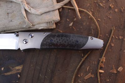 William Henry Classic B05 2.63" Folder / Titanium &amp; Carbon Fiber / ZDP-189 Core San Mai ( Pre Owned )