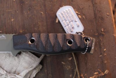 3DK MAK 4" Fixed Drop Point, OD Green Cerakote M390 Blade / Black G10 handle