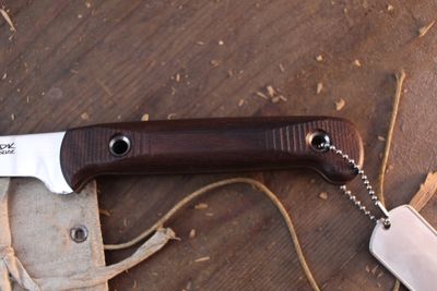 3DK Fisher 8" Fillet Knife,  Bolivian Rosewood