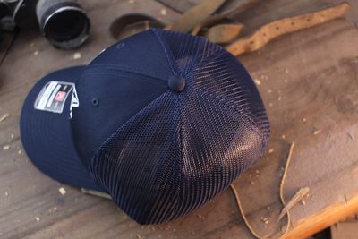 Benchmade Navy Blue Richardson Classic Trucker Hat
