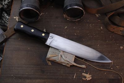 Highlands Forge 7" Dirk / Wenge / Satin Forged 1095