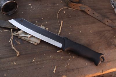 Varusteleka Skrama 200 7.85" Fixed Blade / Black Rubber / Black 80CRV2 ( Pre Owned )