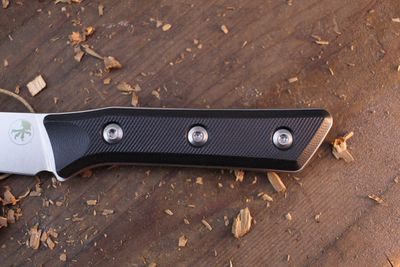 Microtech Kitchen 6.25" Boning Knife / Black G-10 / Stonewashed M390MK