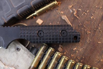 Strider DB MEFP 3" Fixed Blade / Black Frag G-10 / Black CPM-3V ( Pre Owned )