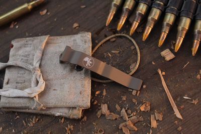 Microtech Ultratech / UTX-85 Steel Replacement Clip / FDE Cerakote