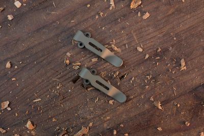 Benchmade Steel Low Rise Clip / OD Green Cerakote