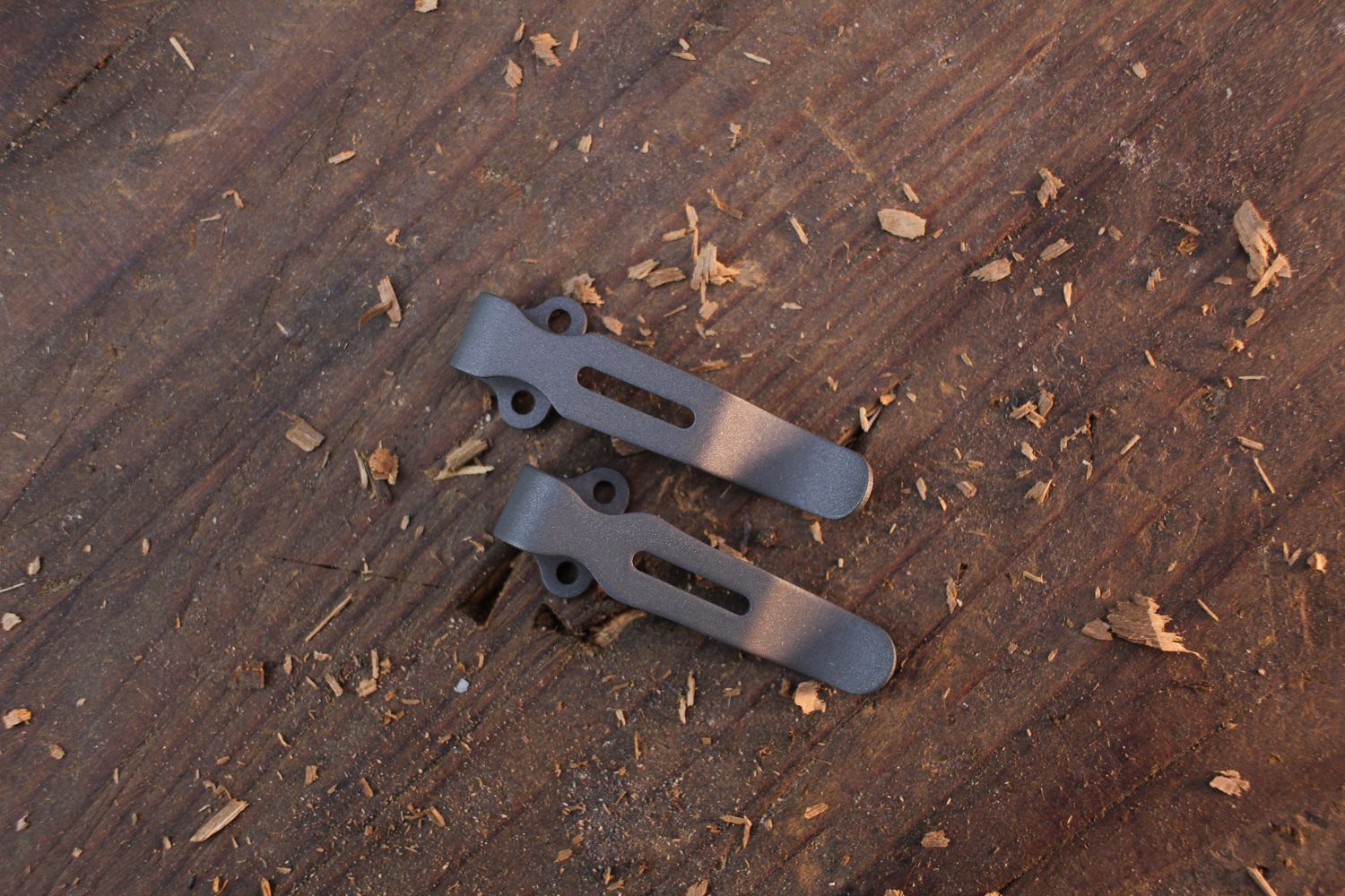 Benchmade Steel Low Rise Clip / Gunmetal Cerakote