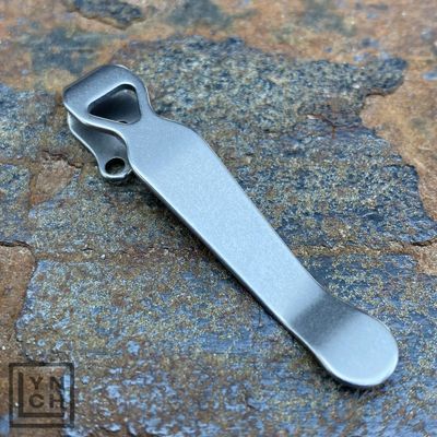 LynchNW Benchmade Deep Carry Stonewashed Titanium Clip
