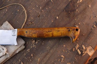 Carnivore Tactical Bush Master 5" Fixed Blade / Birch / Stonewashed AEB-L
