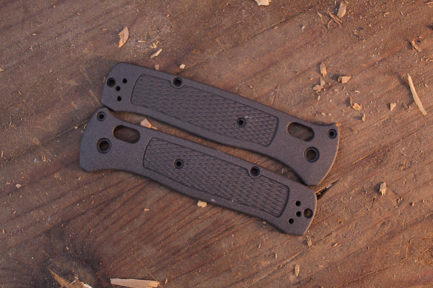 Benchmade Bailout Cobalt Cerakote Grivory Scales