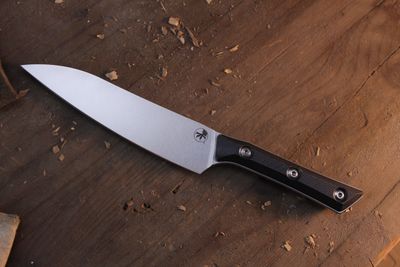 Microtech Kitchen 6.25" Boning Knife / Black G-10 / Stonewashed M390MK