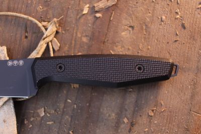 Boker Solingen AK1 Reverse Tanto 3.11" Fixed Blade / Black G-10 / Black RWL-34