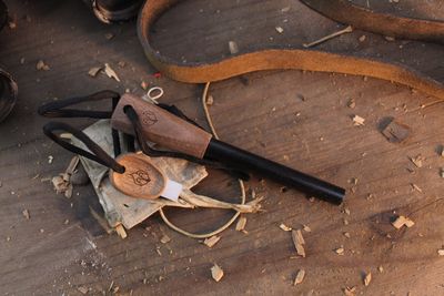 Boker Naturensohne Magnesium Fire Starter / Walnut