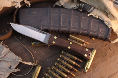 Condor Tool &amp; Knife Lifeland Hunter 4.5" Fixed Blade / Walnut / Satin 440C