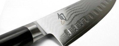 Shun Classic 7" Santoku, Hollow Grind