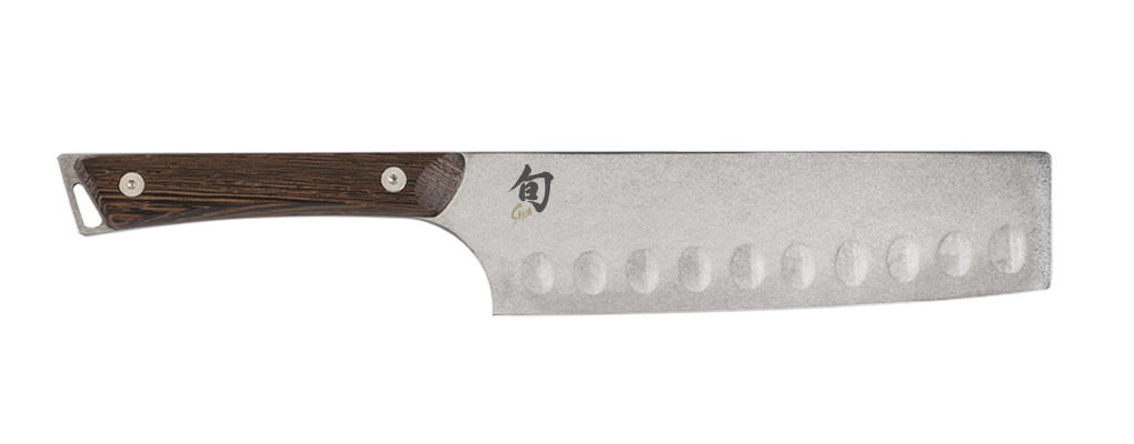 Shun Kanso 6.5&quot; Nakiri, Hollow Grind