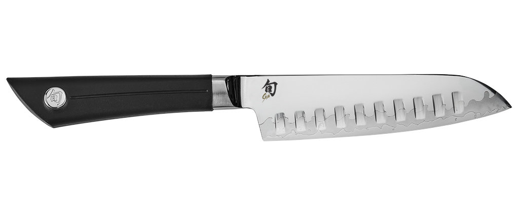 Shun Sora 5.5&quot; Santoku, Hollow Grind