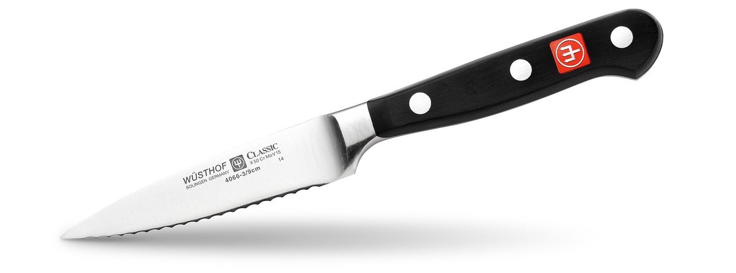 Wüsthof Classic 3.5&quot; Fully Serrated Paring Knife