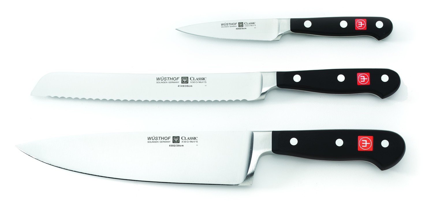 Wüsthof Classic 3 Piece Cook&#39;s  Set