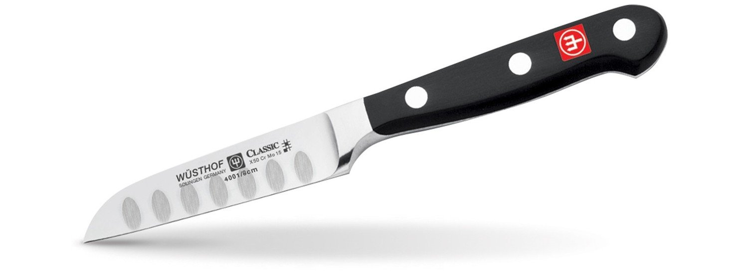 Wüsthof Classic 3” Straight Paring Knife, Hollow Edge ( Discontinued )