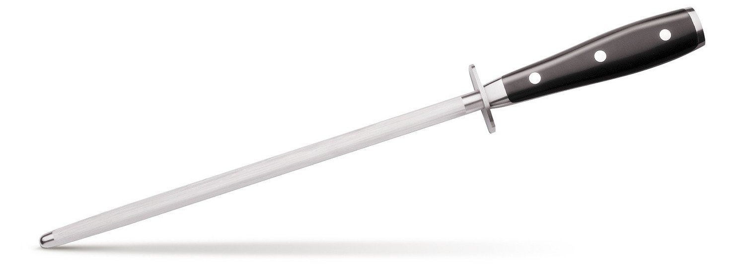 Wüsthof Classic Ikon 10” Sharpening Steel With Double Bolster ( Discontinued )
