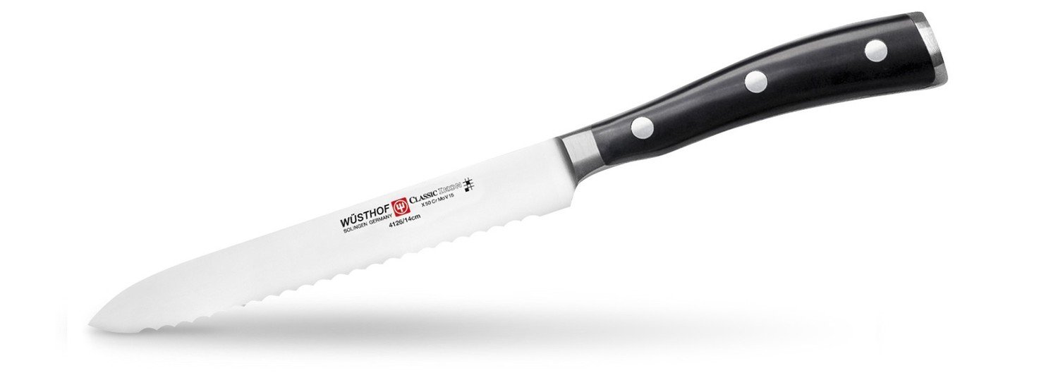 Wüsthof Classic Ikon 5&quot; Serrated Utility Knife ( Discontinued )