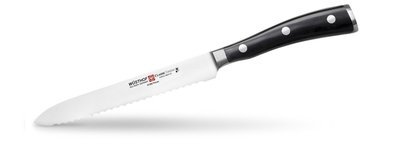 Wüsthof Classic Ikon 5&quot; Serrated Utility Knife ( Discontinued )