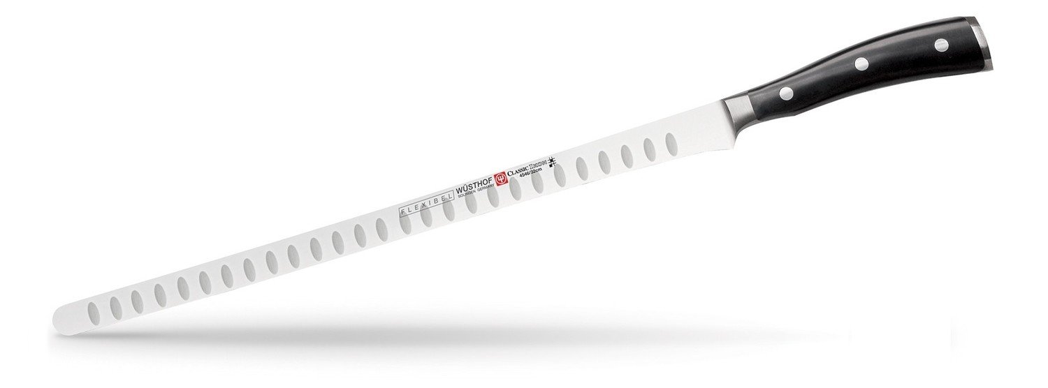 Wüsthof Classic Ikon 7” Santoku, Hollow Edge