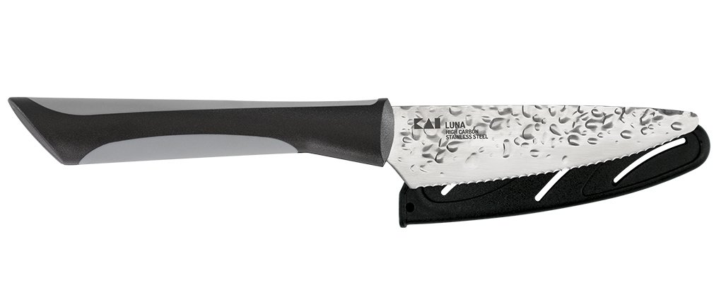 KAI Luna 4&quot; Citrus Knife, Soft Grip W/ Sheath