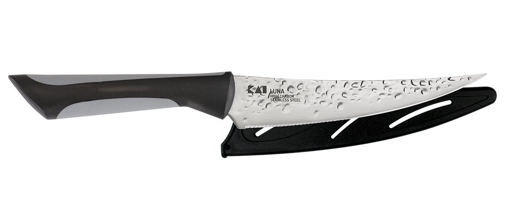 KAI Luna 6&quot; Multi-Utility, Soft Grip W/ Sheath