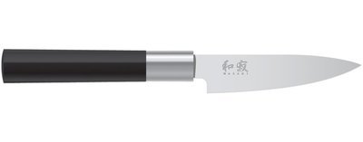 KAI Wasabi 4" Paring Knife, Black Handle