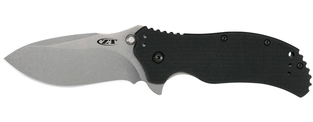 Zero Tolerance 0350SW Ken Onion 3.25&quot; Assisted Opening Knife / Black Stonewash ( Discontinued )