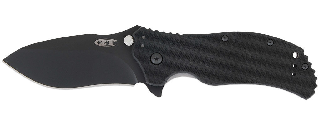 Zero Tolerance 0350 Ken Onion 3.25&quot; Assisted Opening Knife G10 / Black
