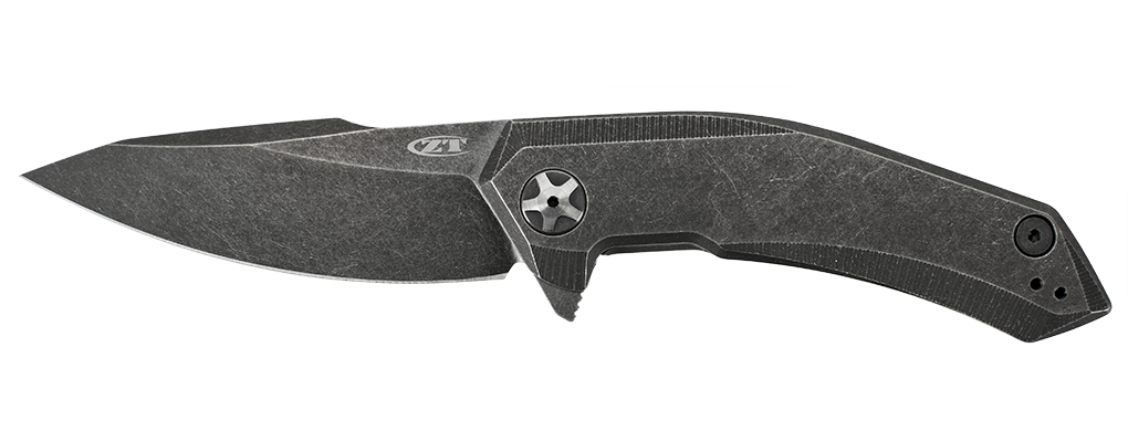 Zero Tolerance 0095BW 3.5&quot; Flipper Knife Titanium / Blackwash ( Discontinued )